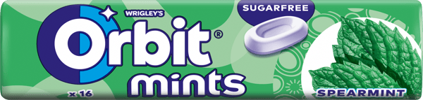 Orbit Spearmint Mints 16